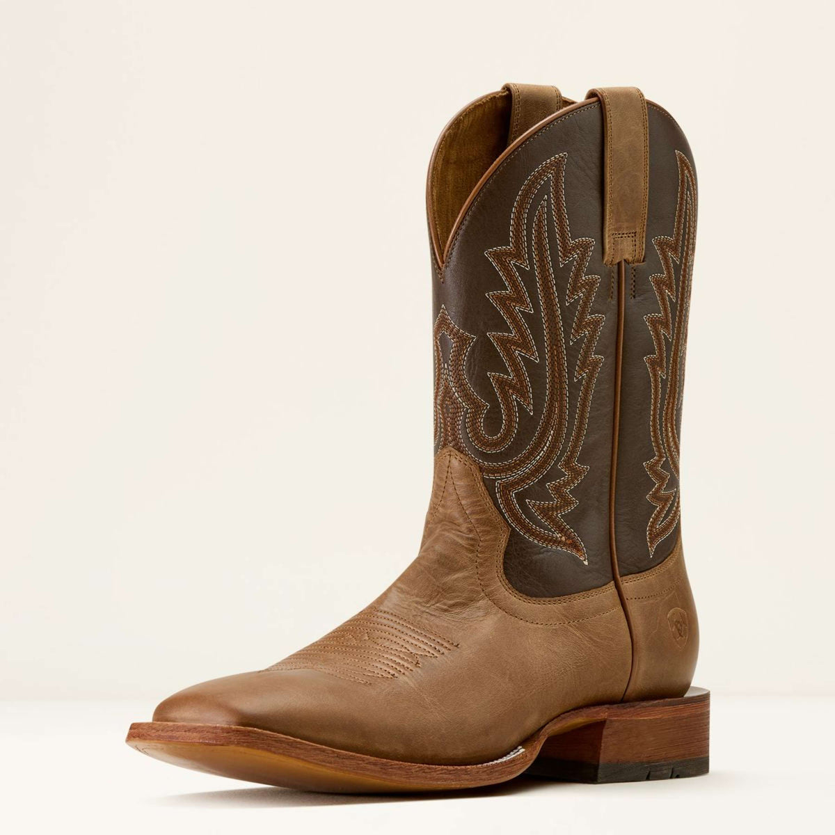 Ariat Stivali Western County Roads Uomini Wheat Tan/Santa Fe Brown
