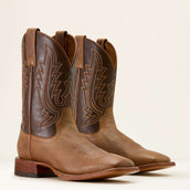 Ariat Stivali Western County Roads Uomini Wheat Tan/Santa Fe Brown