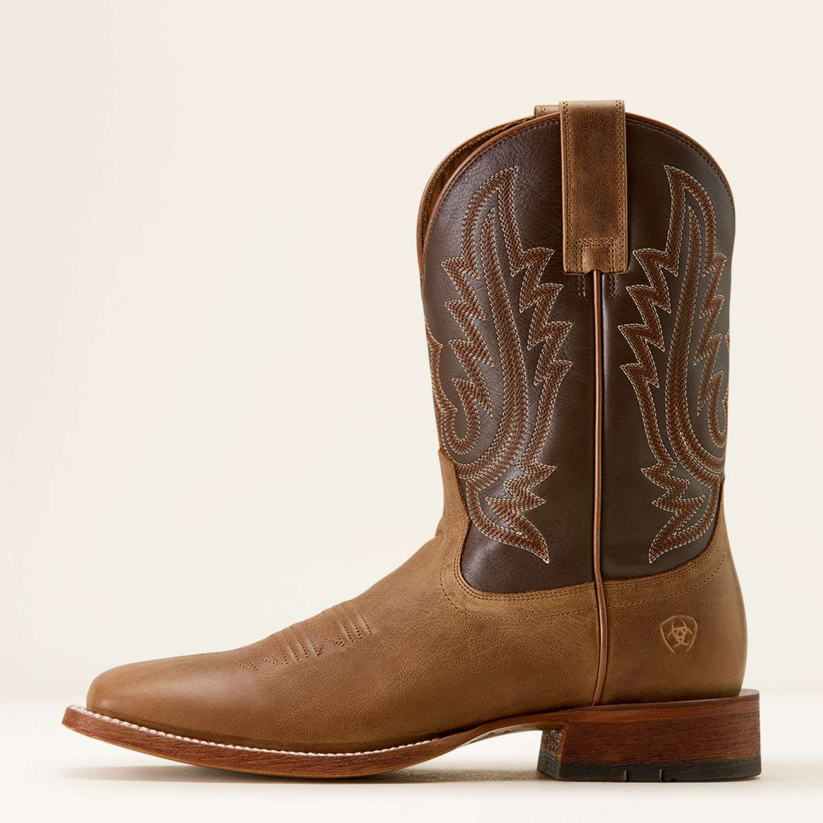 Ariat Stivali Western County Roads Uomini Wheat Tan/Santa Fe Brown