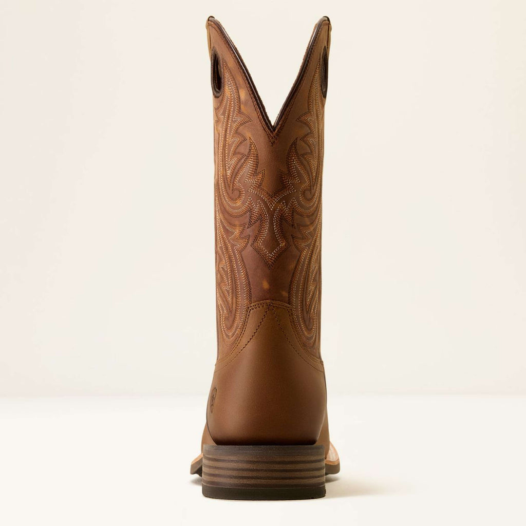 Ariat Stivali Western Highland Toughstock Uomini Distressed Brown/Tack Room Brown
