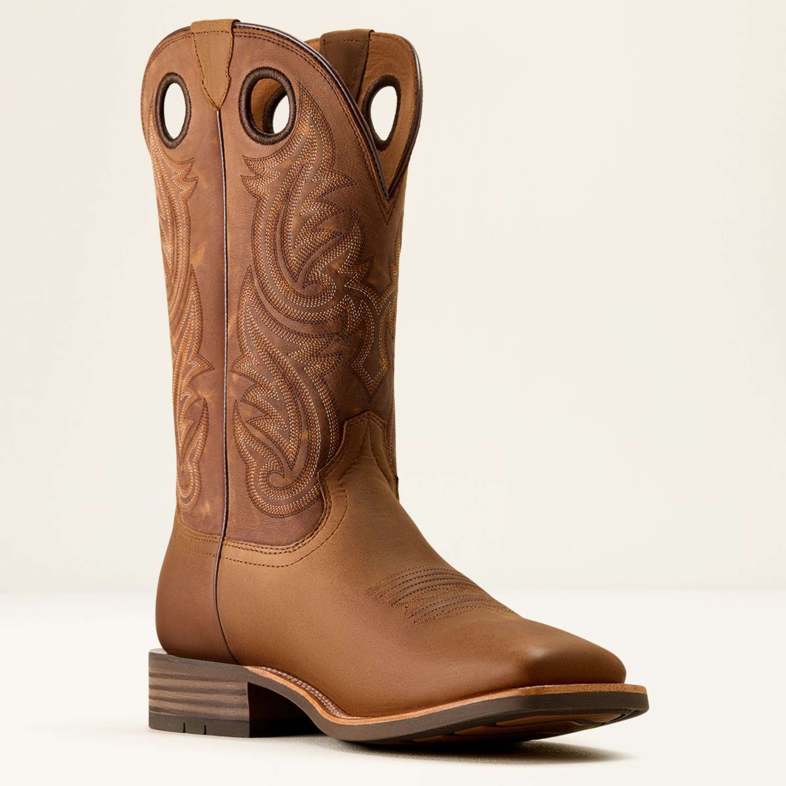 Ariat Stivali Western Highland Toughstock Uomini Distressed Brown/Tack Room Brown Ariat Stivali Western Highland Toughstock Uomini Distressed Brown/Tack Room Brown
