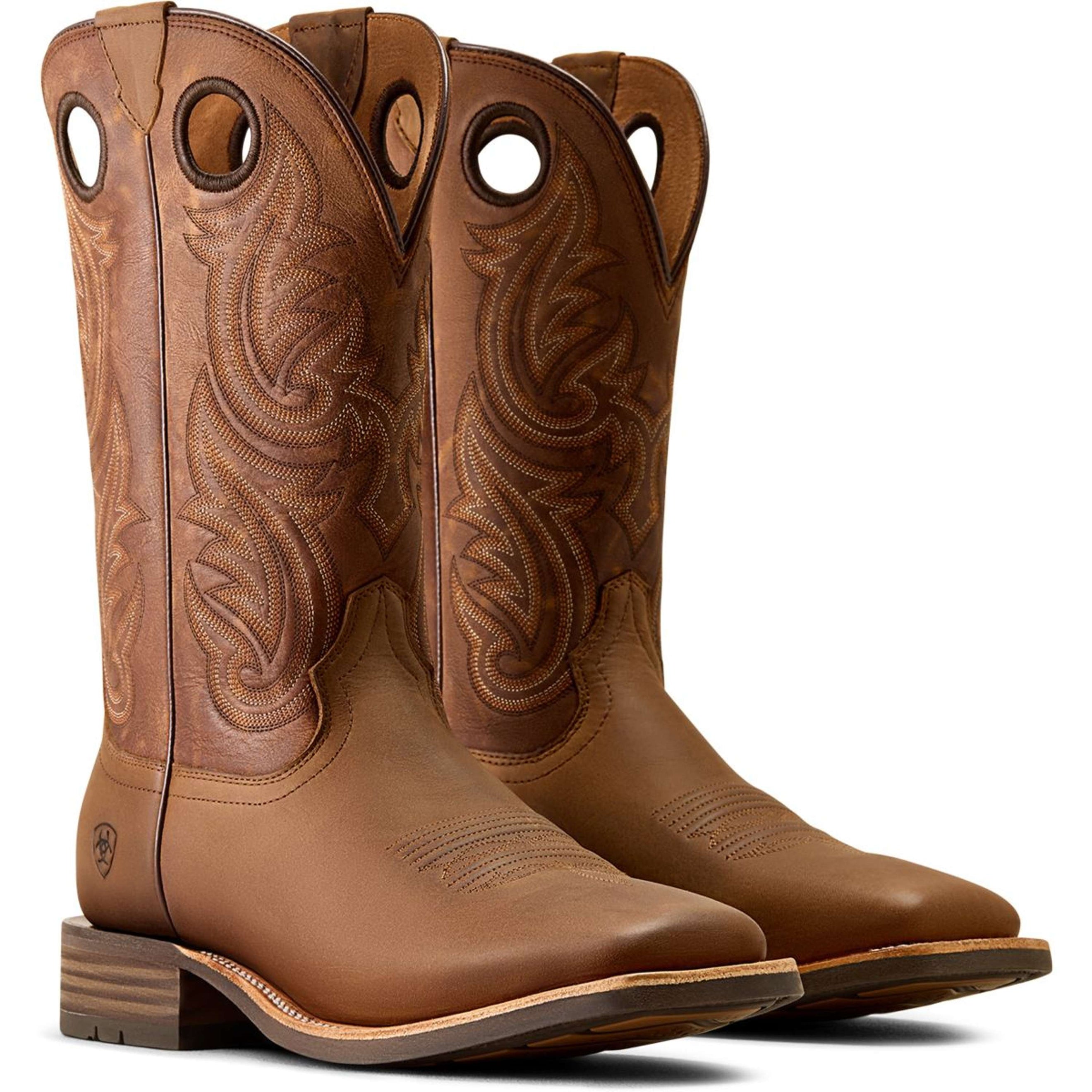 Ariat Stivali Western Highland Toughstock Uomini Distressed Brown/Tack Room Brown Ariat Stivali Western Highland Toughstock Uomini Distressed Brown/Tack Room Brown