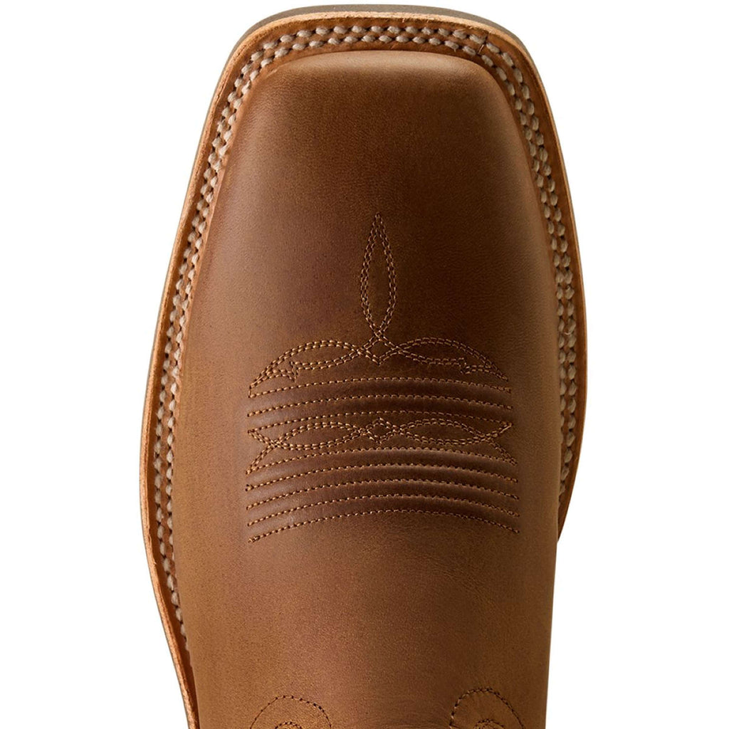 Ariat Stivali Western Highland Toughstock Uomini Distressed Brown/Tack Room Brown