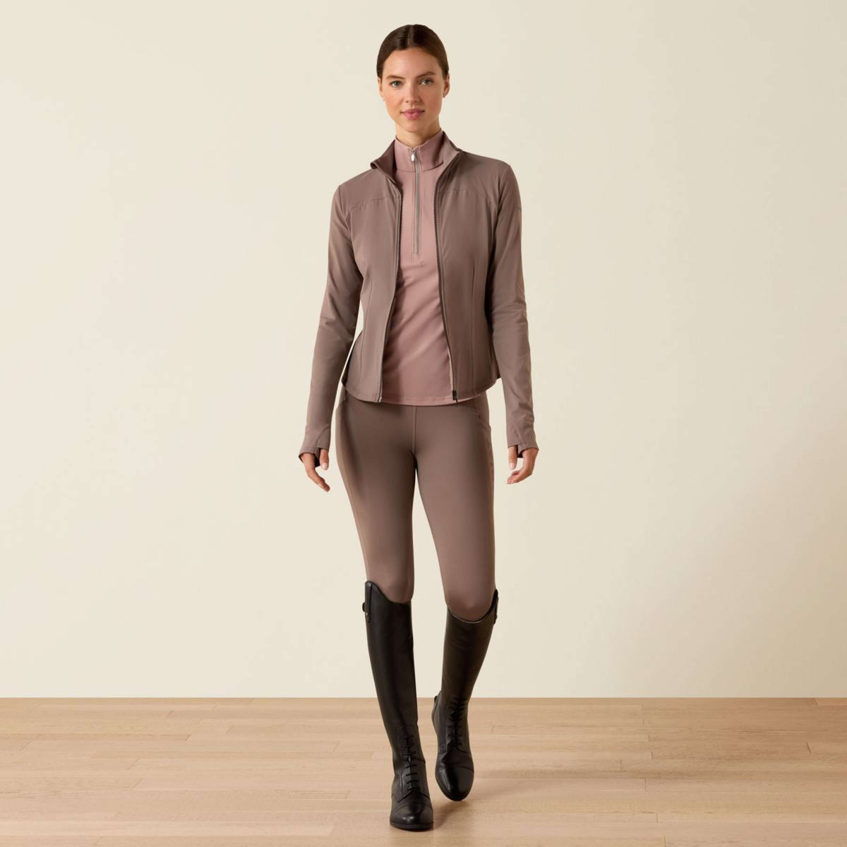 Ariat Felpa con cappuccio e zip Solveil Full Zip Donne Iron