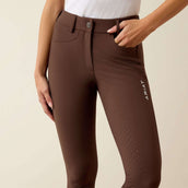 Ariat Pantaloni da Equitazione Tri Factor NT Full Grip Pommel Brown