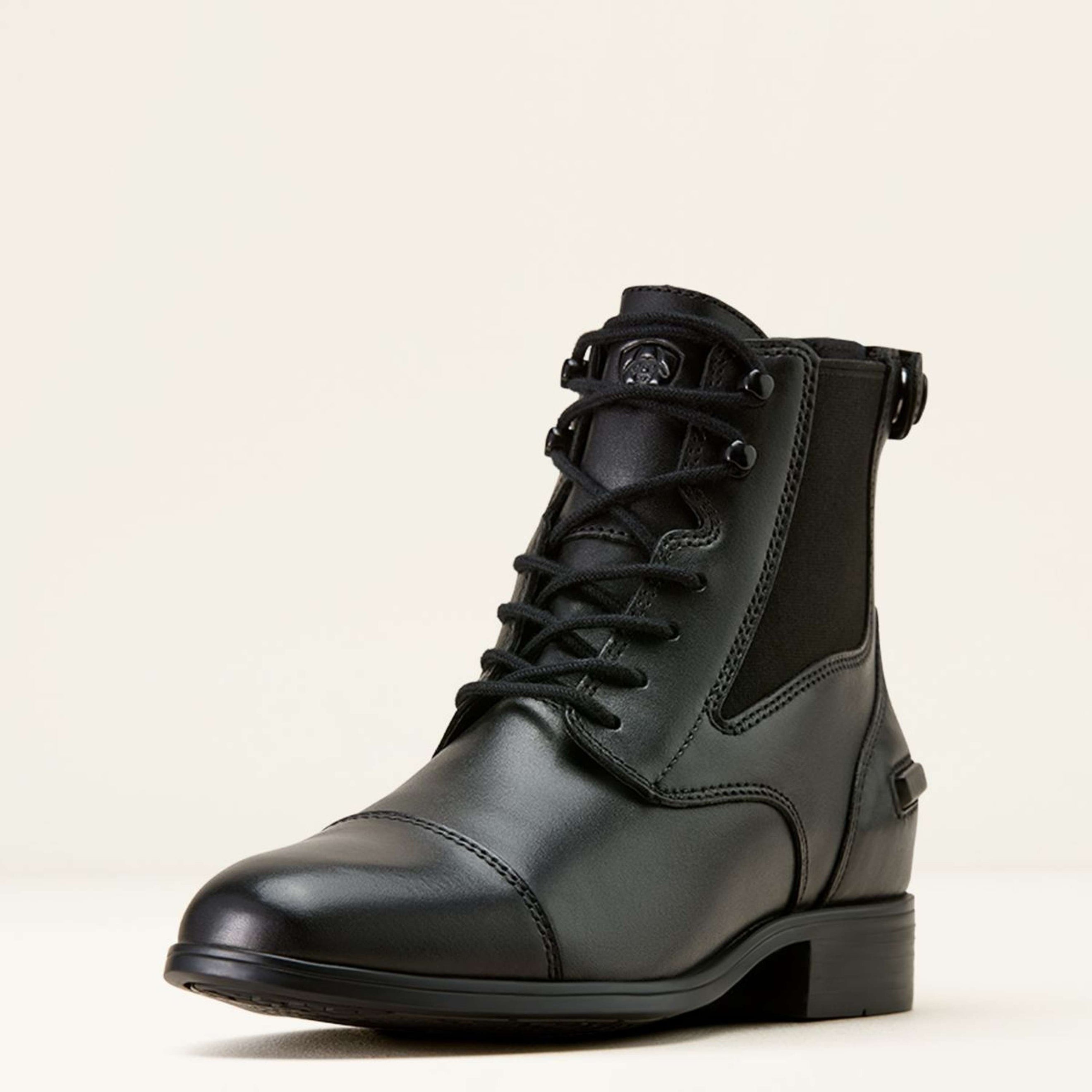 Ariat Stivaletti Kendall Back Zip Lace Paddock Donne Nero