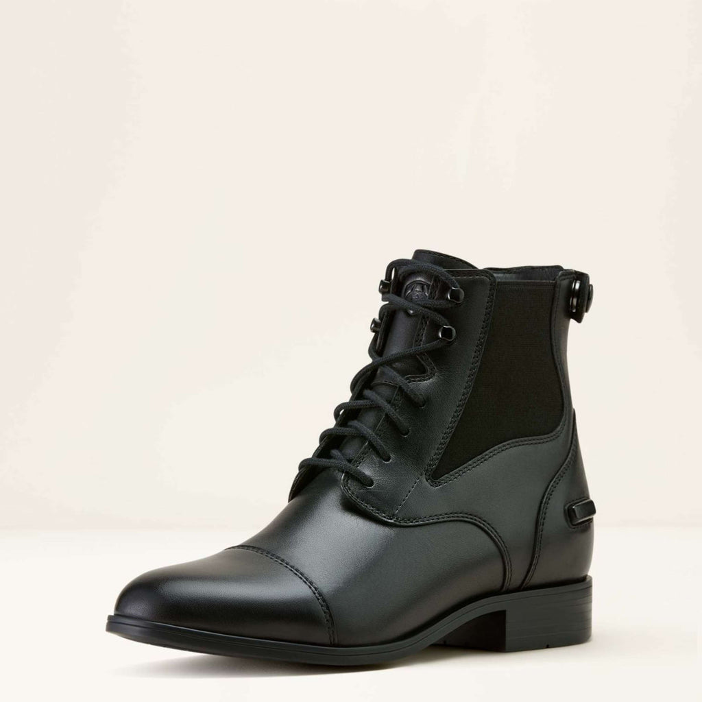 Ariat Stivaletti Kendall Back Zip Lace Paddock Donne Nero