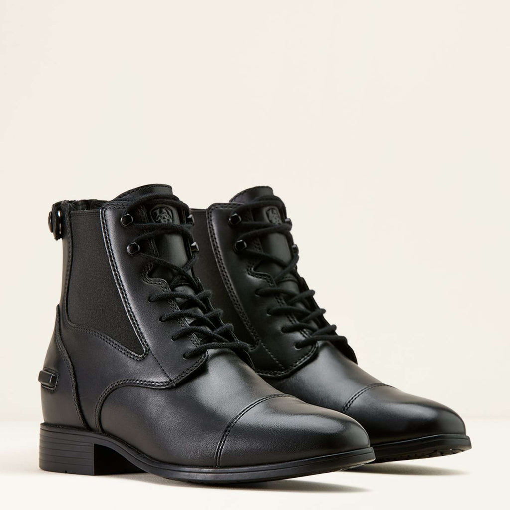 Ariat Stivaletti Kendall Back Zip Lace Paddock Donne Nero