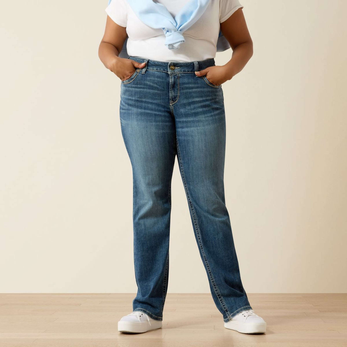 Ariat Jeans Estelle Straight Leg Donne Canadian