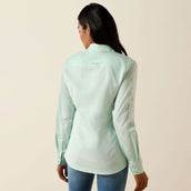Ariat Maglia Team Kirby Maniche Lunghe Dusty Aqua