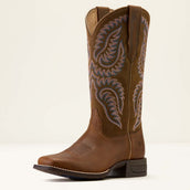 Ariat Stivali Western Cattle Caite Donne Distressed Brown/Adobe Clay