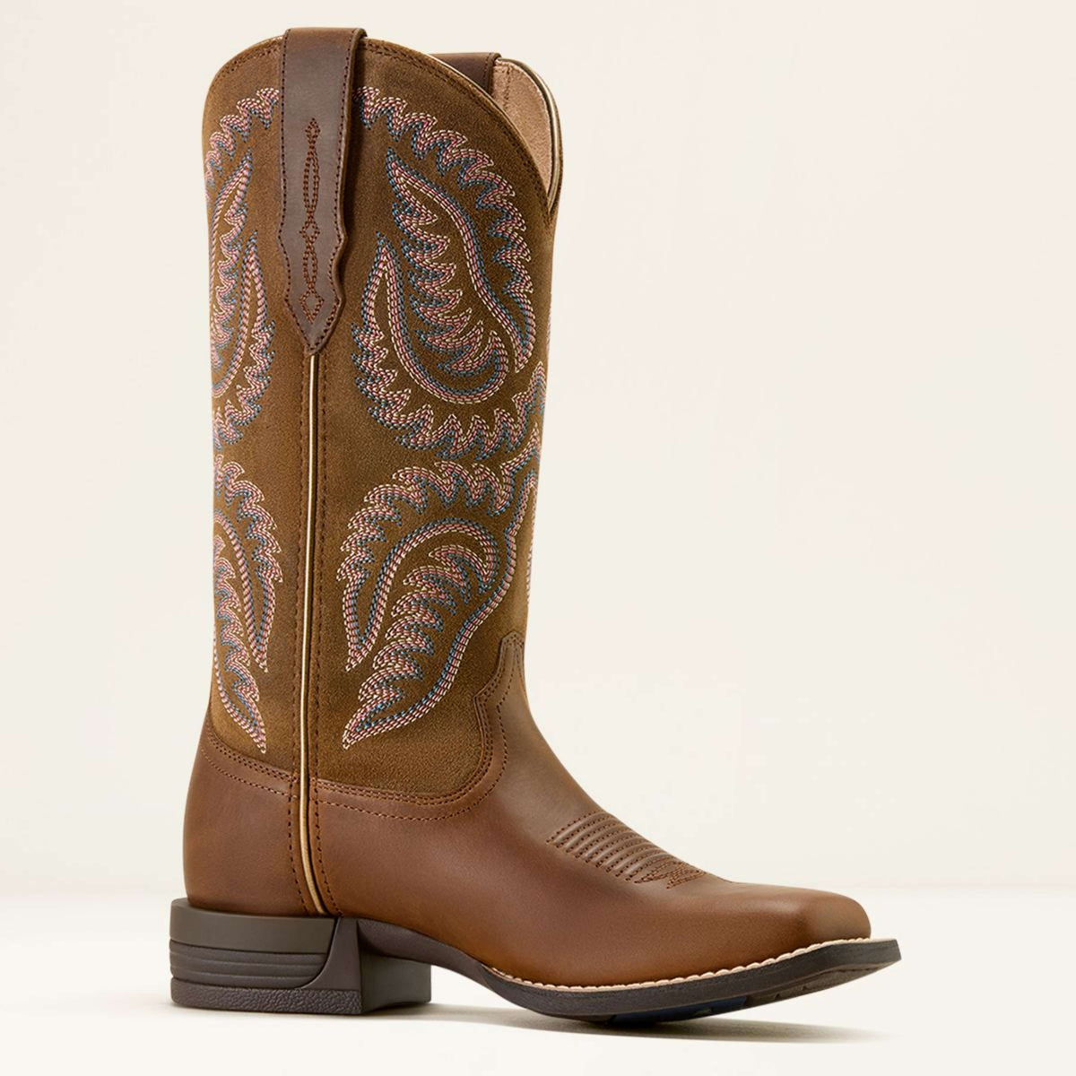 Ariat Stivali Western Cattle Caite Donne Distressed Brown/Adobe Clay