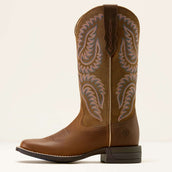 Ariat Stivali Western Cattle Caite Donne Distressed Brown/Adobe Clay