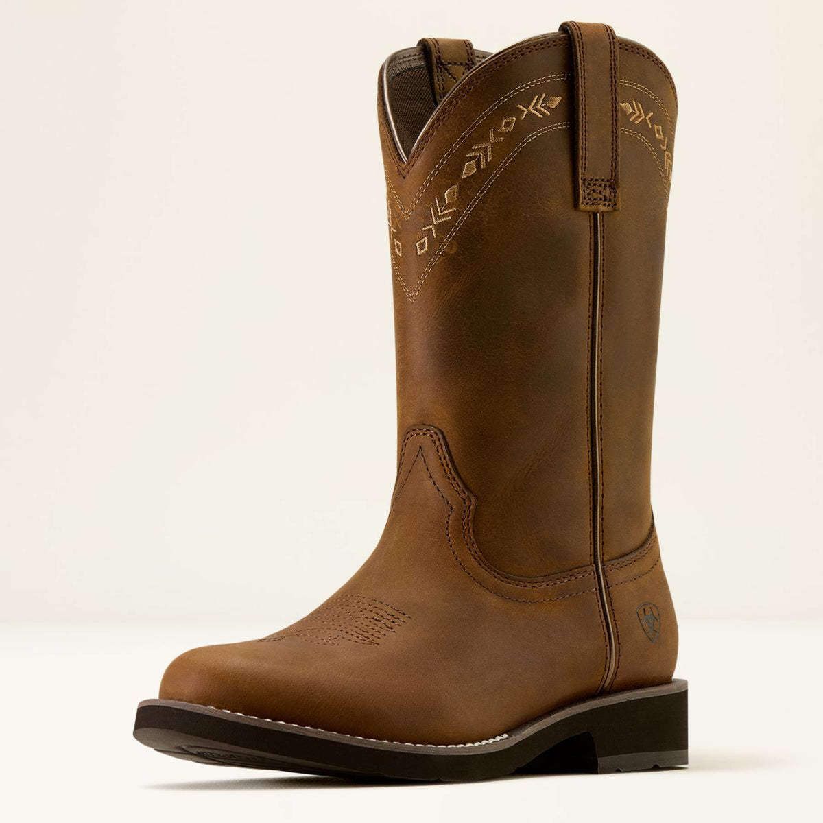 Ariat Stivali Western Kearny Donne Distressed Brown