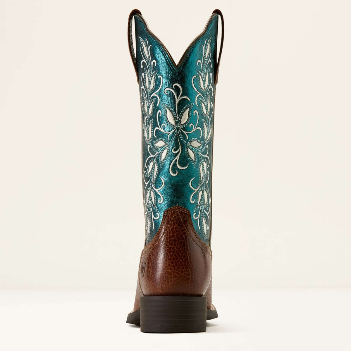 Ariat Stivali Western Round Up Holly Donne Beasty Brown/Metallic Sea