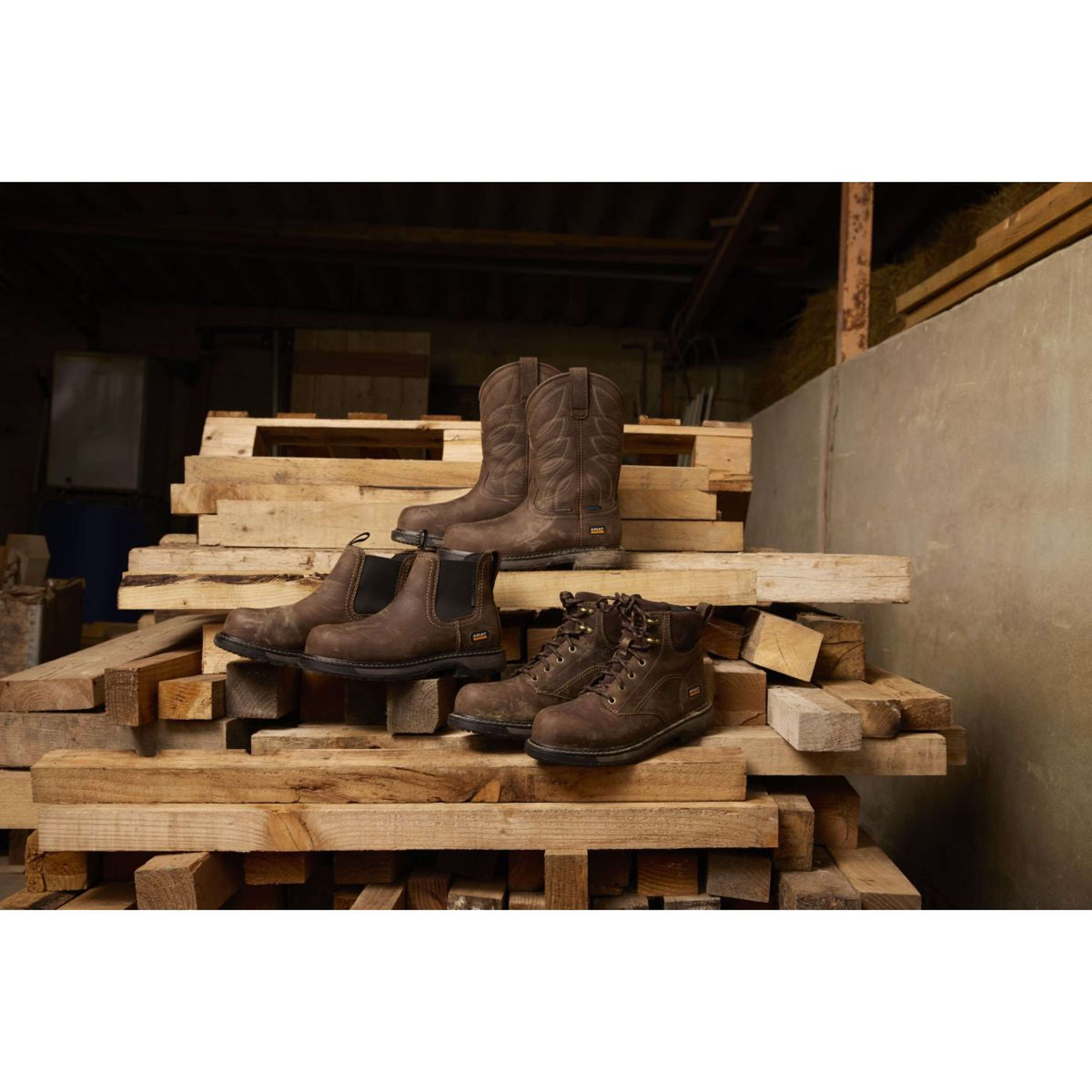 Ariat Stivaletti Riverter Chelsea H20 Donne Marrone scuro