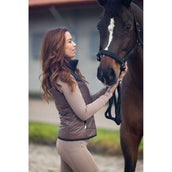 Mrs. Ros Gilet Nero/Tortora