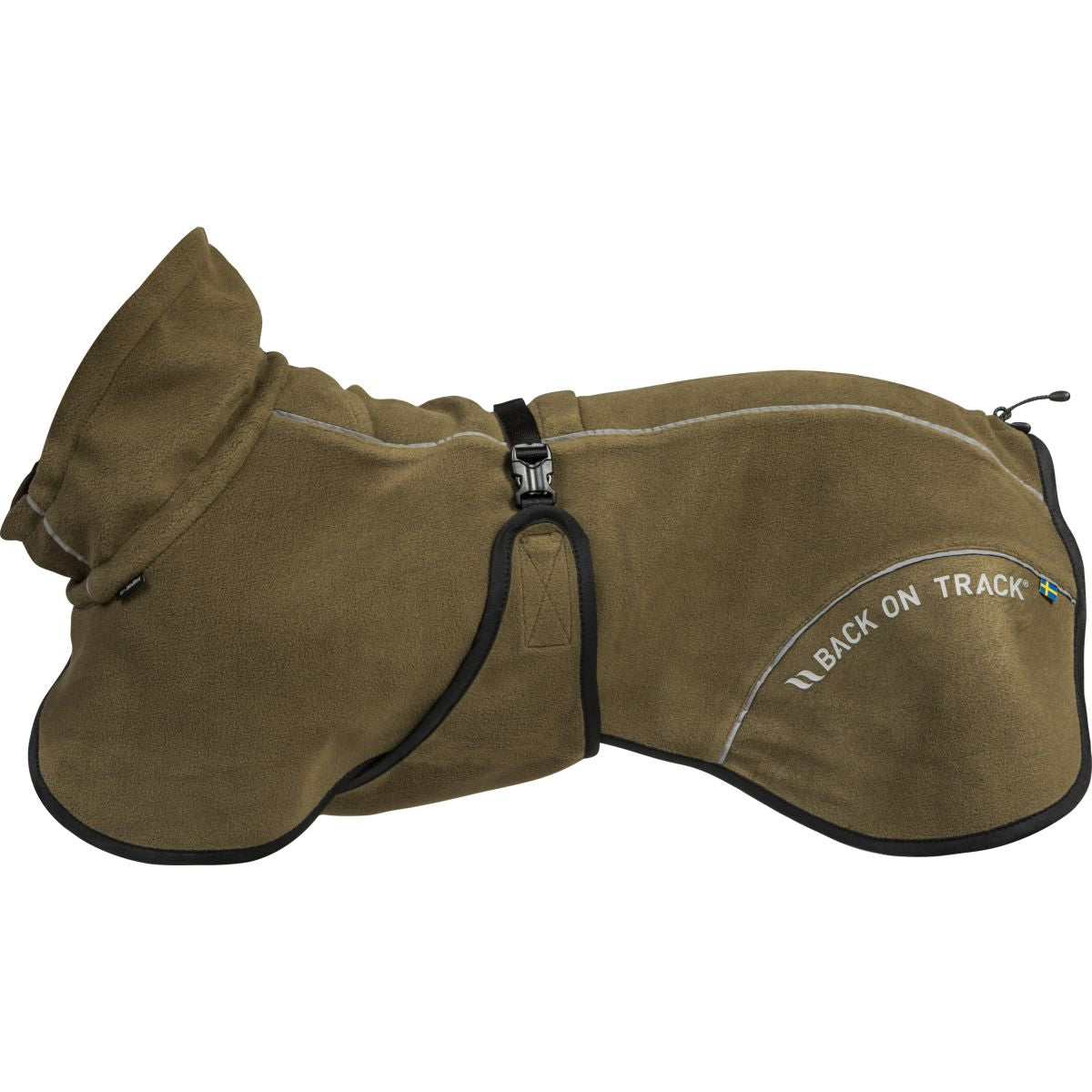 Back on Track Cappotto per Cane BAY Fleece Oliva
