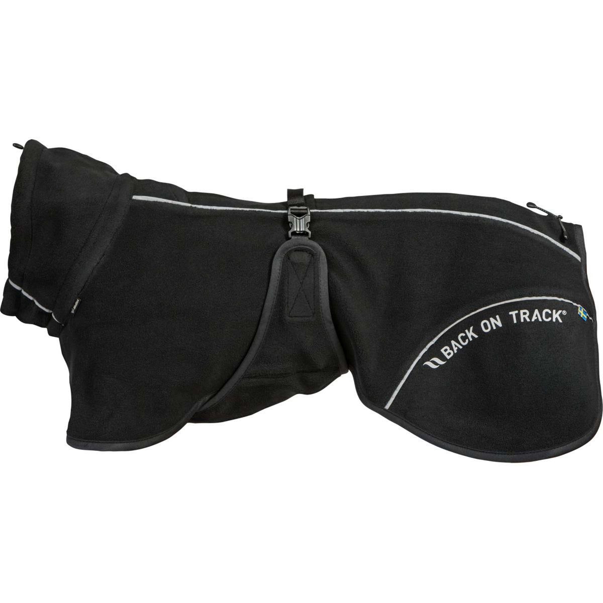 Back on Track Cappotto per Cane BAY Fleece Nero