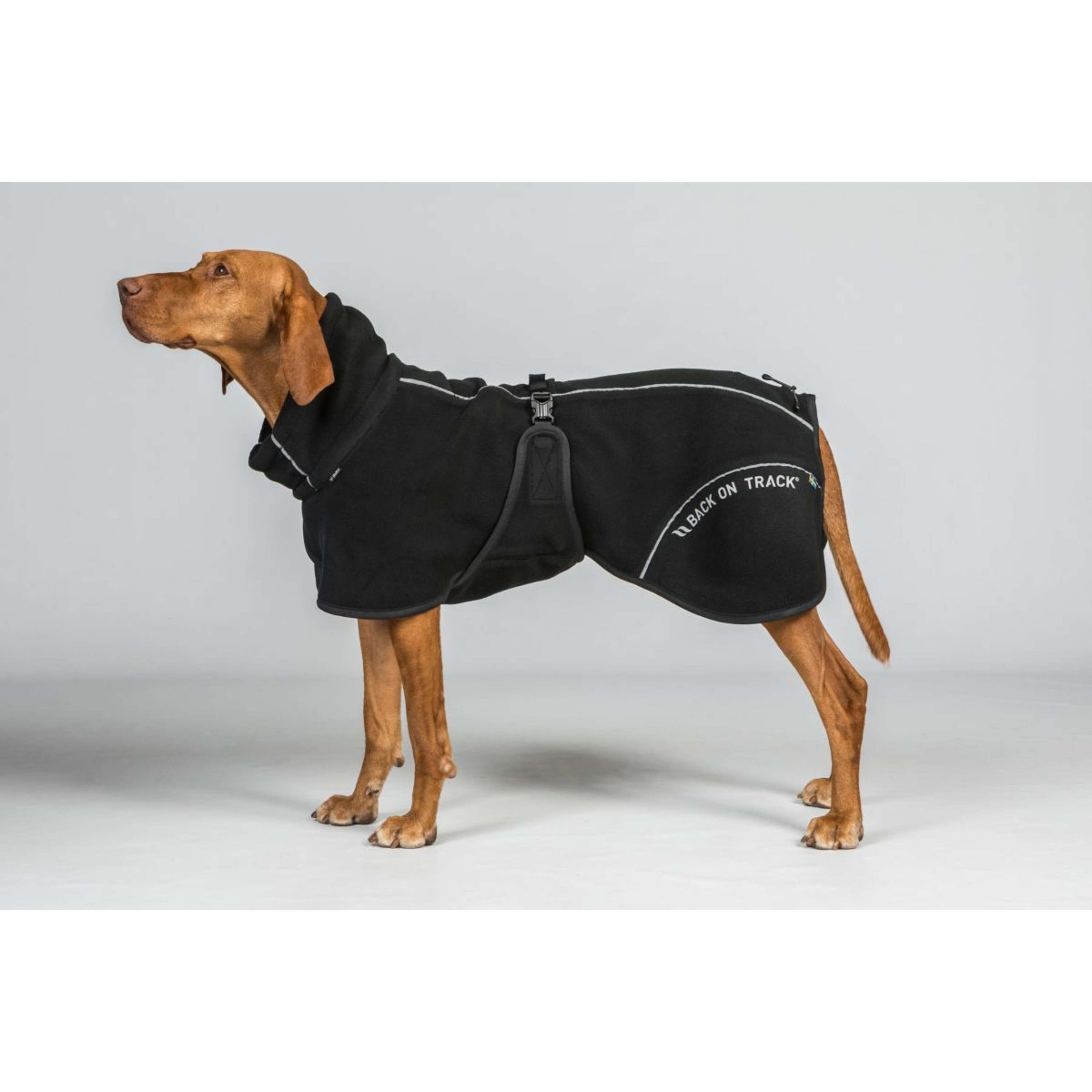 Back on Track Cappotto per Cane BAY Fleece Nero Back on Track Cappotto per Cane BAY Fleece Nero