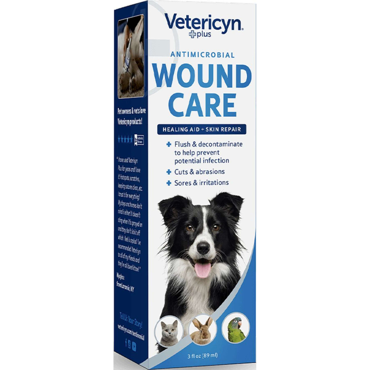 Vetericyn Spray per ferite e pelle per tutti gli animali