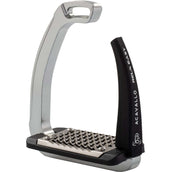Acavallo Staffe REL-X Easy Alluminio/Nero