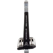Acavallo Staffe REL-X Easy Alluminio/Nero