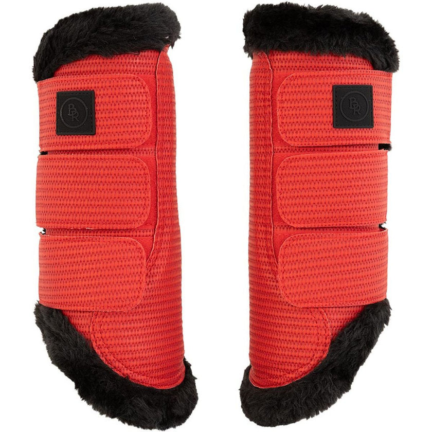 BR Parastinchi AW25 Majestic Fur Joy Rosso Tango