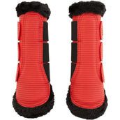 BR Parastinchi AW25 Majestic Fur Joy Rosso Tango