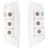 BR Protezione delle gambe XC Grandeur Indietro Bianco