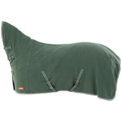 Premiere Coperta in Pile AW25 con Collo Fisso Duck Green