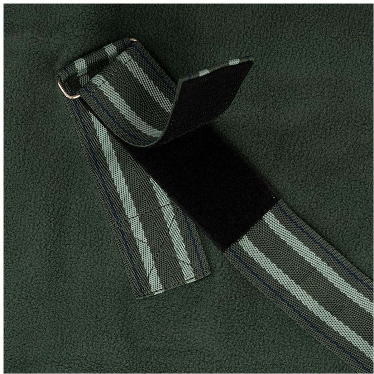 Premiere Coperta in Pile AW25 con Collo Fisso Duck Green