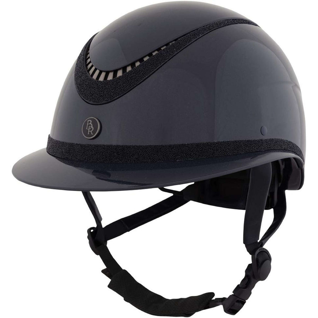 BR Casco da equitazione Theta Radiant Navy/Gunmetal