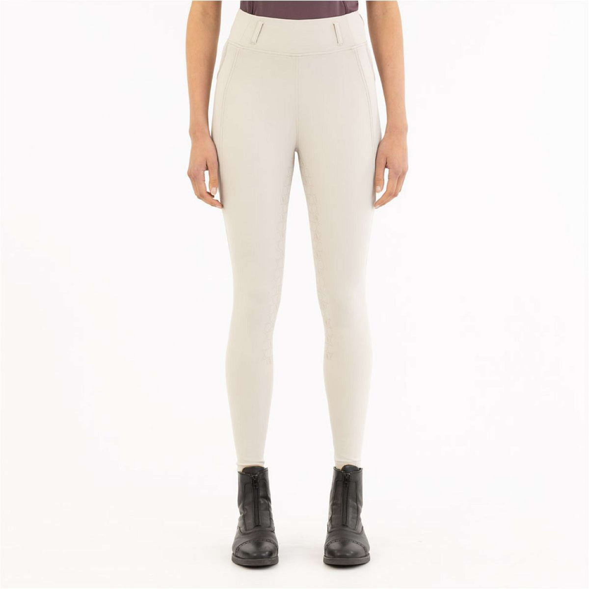 BR Leggings da Equitazione Ilana Full Grip Chateau Grey