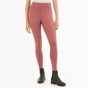 BR Leggings da Equitazione Ilana Full Grip Roan Rouge