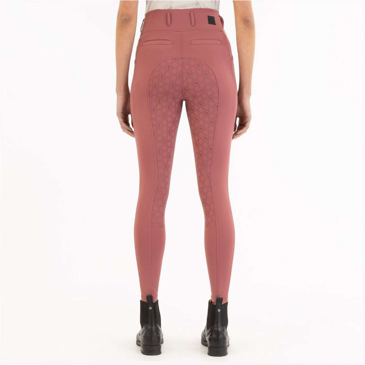 BR Leggings da Equitazione Ilana Full Grip Roan Rouge