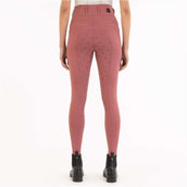 BR Leggings da Equitazione Ilana Full Grip Roan Rouge