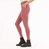 BR Leggings da Equitazione Ilana Full Grip Roan Rouge