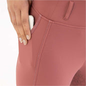 BR Leggings da Equitazione Ilana Full Grip Roan Rouge
