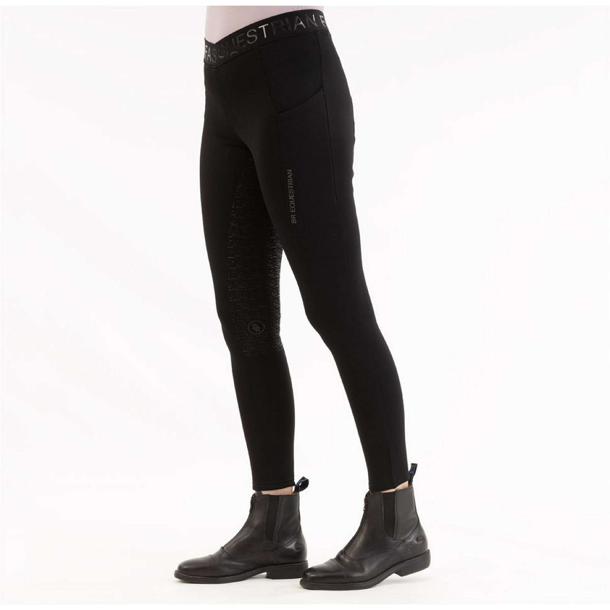 BR Leggings da Equitazione AW25 Jesslynn Sedere in Silicone Donna Meteorite