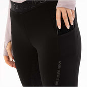 BR Leggings da Equitazione AW25 Jesslynn Sedere in Silicone Donna Meteorite