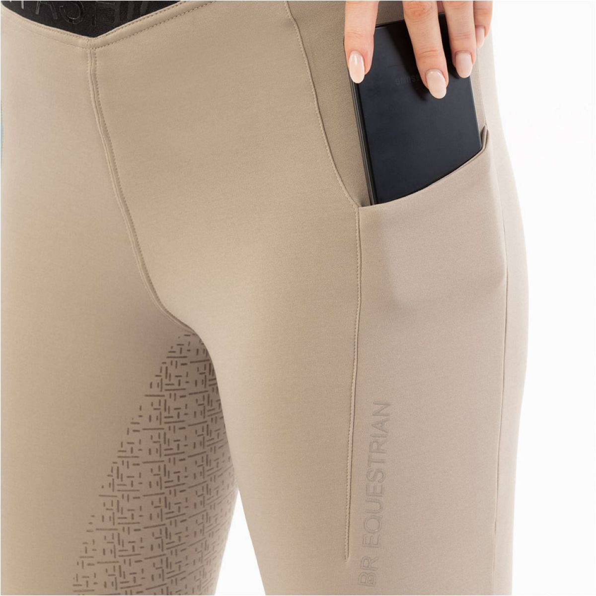 BR Leggings da Equitazione AW25 Jesslynn Sedere in Silicone Donna Moon Rock