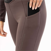 BR Leggings da Equitazione AW25 Jesslynn Sedere in Silicone Donna Raisin