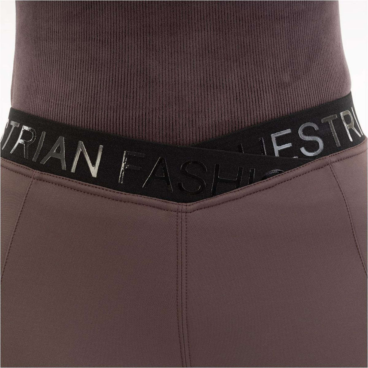 BR Leggings da Equitazione AW25 Jesslynn Sedere in Silicone Donna Raisin