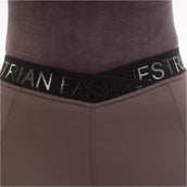 BR Leggings da Equitazione AW25 Jesslynn Sedere in Silicone Donna Raisin