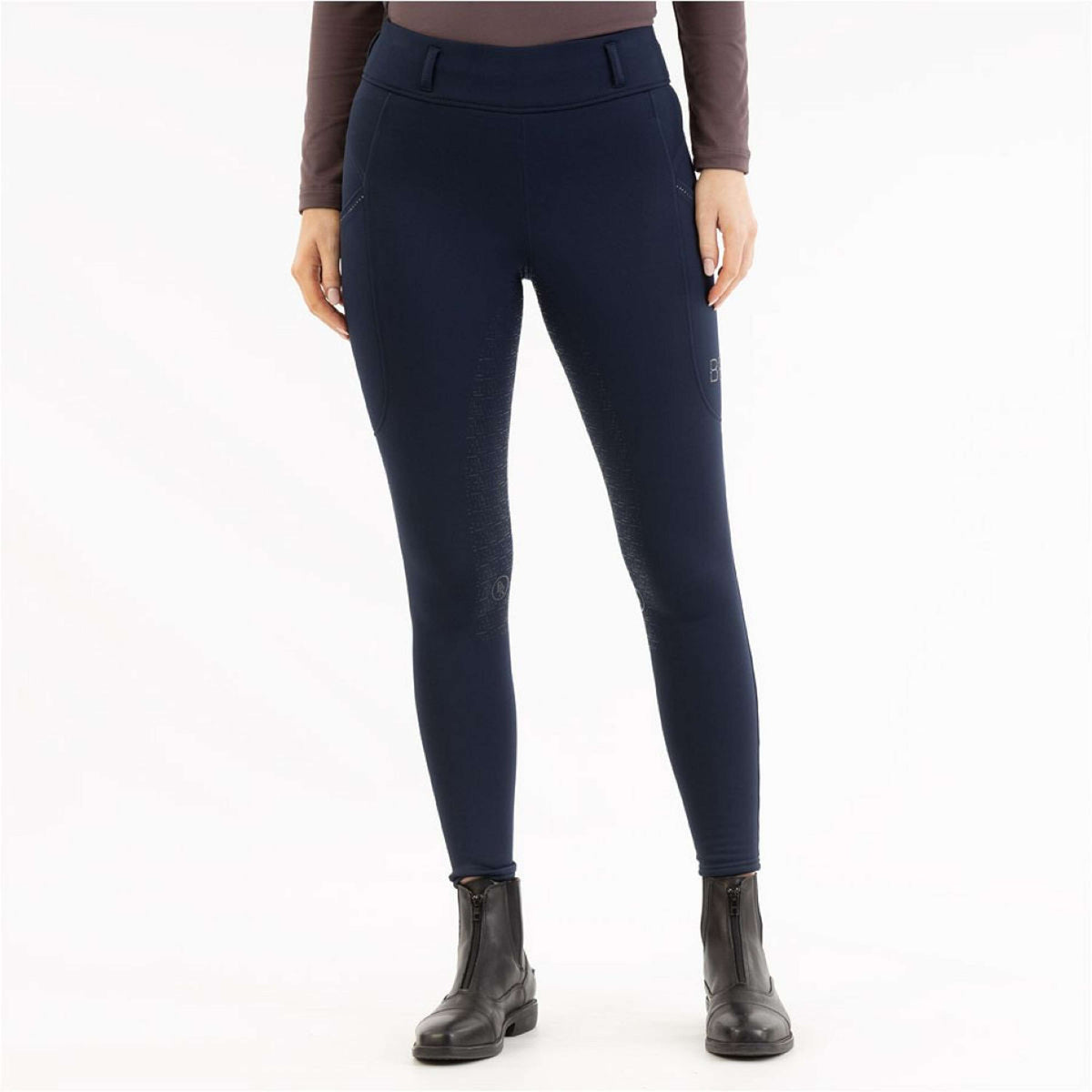 BR Leggings da Equitazione AW25 Jolie Sedere in Silicone Donna Blazer blu scuro