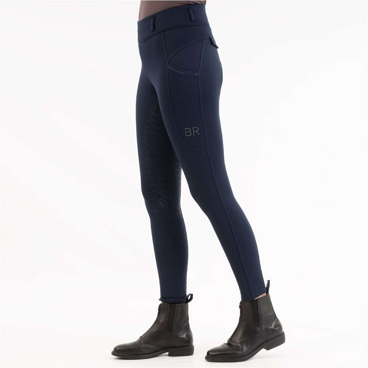 BR Leggings da Equitazione AW25 Jolie Sedere in Silicone Donna Blazer blu scuro