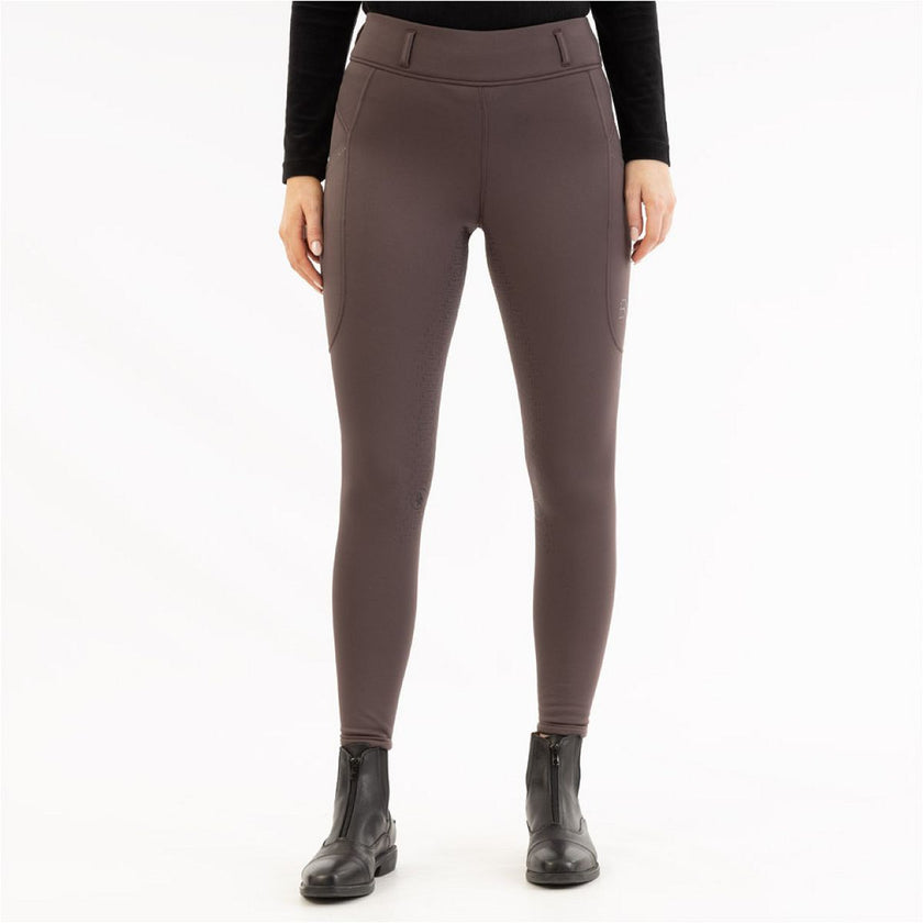 BR Leggings da Equitazione AW25 Jolie Sedere in Silicone Donna Raisin