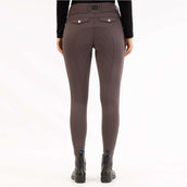 BR Leggings da Equitazione AW25 Jolie Sedere in Silicone Donna Raisin