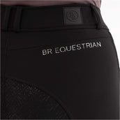 BR Pantaloni da Equitazione AW25 Softshell Jude Sedere in Silicone Donna Meteorite